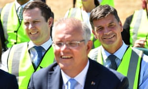 The Morrison government is attempting to spark divisions between Labor and the union movement over the opposition’s 45% emissions reduction target