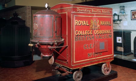 Booth’s original Red Trolley British Vacuum Cleaner, 1905.