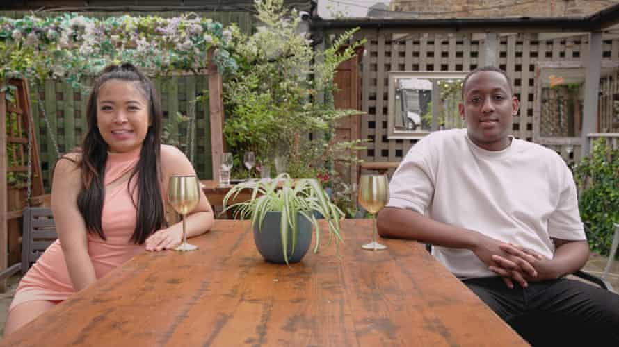 Avery and Osama in Eating With My Ex.