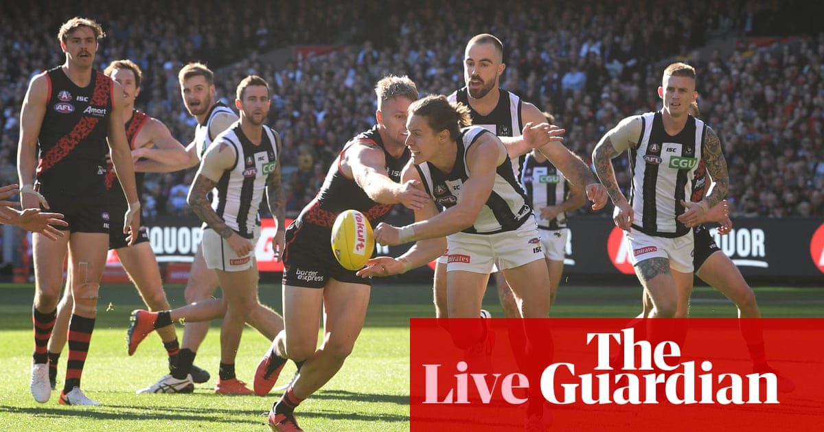 Anzac Day AFL game Essendon v Collingwood live! Sport The Guardian Anzac Day AFL game Essendon v Collingwood live! Sport The Guardian
