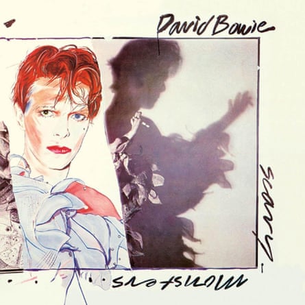 The artwork for Scary Monsters and Super Creeps, the album from which Teenage Wildlife is taken.