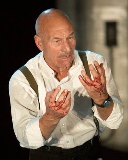 Patrick Stewart as Macbeth in 2007.