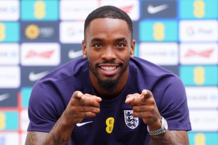 Ivan Toney at an England press conference in May 2025