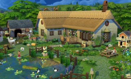 Les Sims 4 Cottage Living