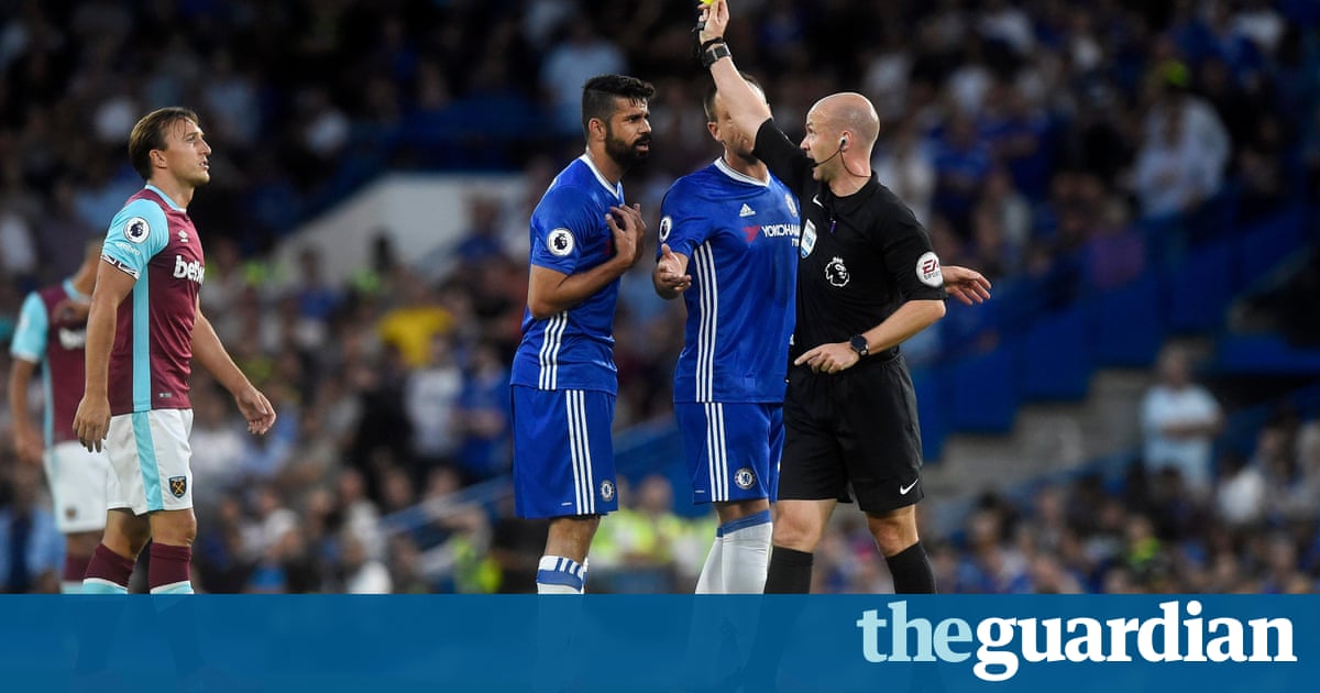 West Ham's Slaven Bilic 'not happy' Costa wasn't sent off in Chelsea win