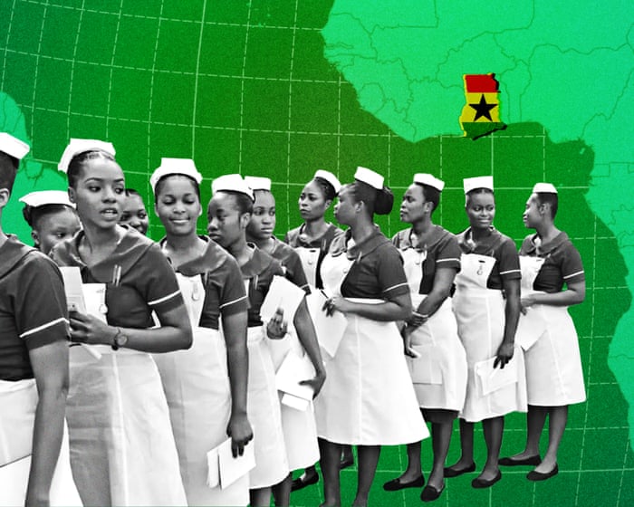 ‘It’s a timebomb’: Ghana grapples with mass exodus of nurses as thousands head to the west