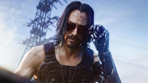 Keanu Reeves in Cyberpunk 2077