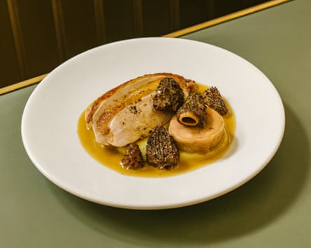 Duchy’s ‘delicious’ poulet au vin jaune.