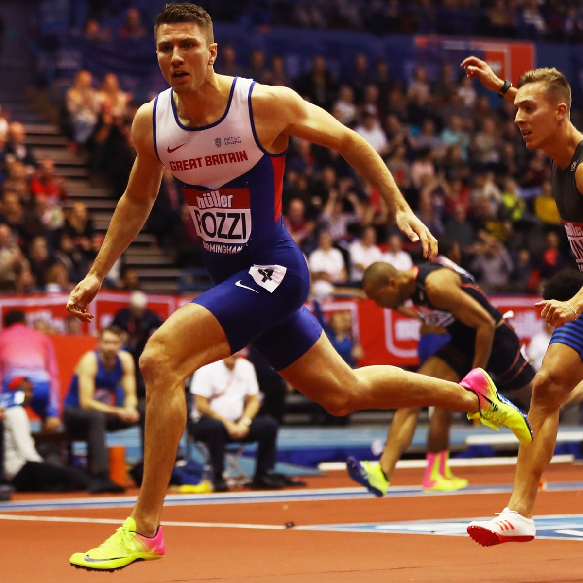 European Indoor Athletics Andrew Pozzi Wins Gold In 60m Hurdles Athletics The Guardian
