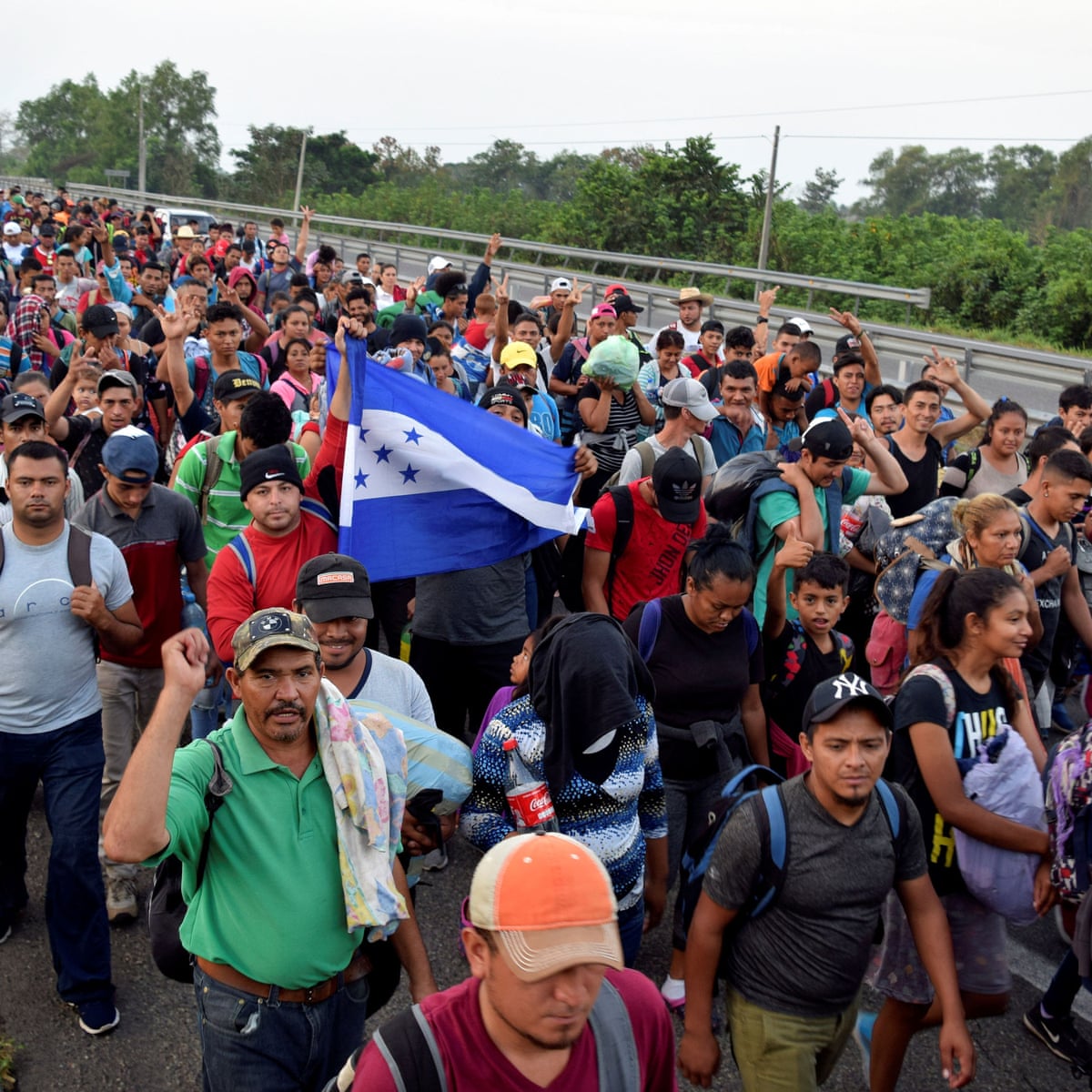 New migrant caravan receives cooler welcome in Mexico | Migration ...