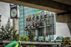 Supporters at a Ginbot 7 rally