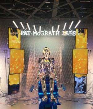 A window display for Pat McGrath Labs Selfridges pop-up store.