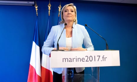 Marine le Pen, leader of the French Front National.