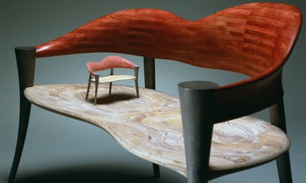 Sitting pretty: the Embrace seat by John Makepeace.