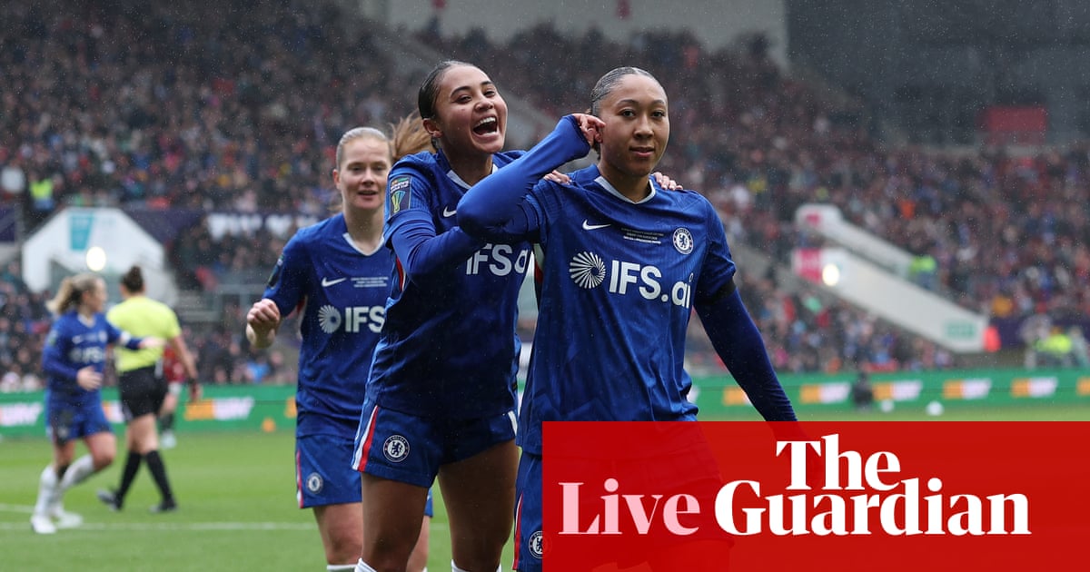 Chelsea 2-0 Manchester United: Women’s League Cup final – live reaction