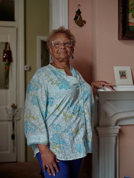 Darlene Jones in her home in New Orleans, Louisiana, on 12 November 2023.