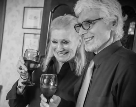 Patrick Johnson and Janis Gabriel at their wedding.