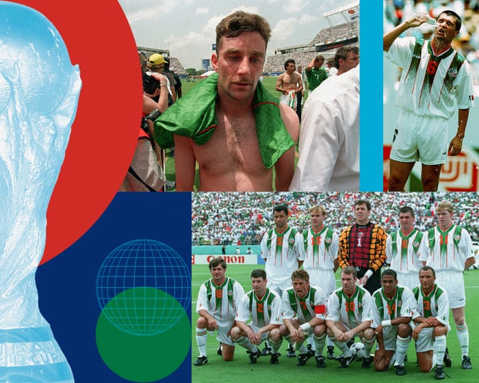 Melting hot! When Ireland played Mexico in 43C heat at 1994 World Cup