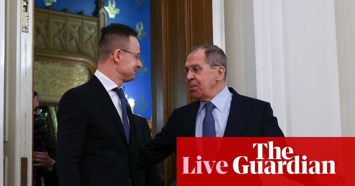 France accuses Hungary of ‘betrayal of solidarity’ over leaked call with Russian foreign minister – Europe live
