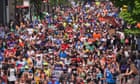 Fun runners and dinosaurs: London runs its marathon 2025 - in pictures