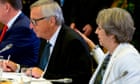 No 10 refuses to deny May was 'begging for help' over Brexit at dinner with Juncker last week - Politics live