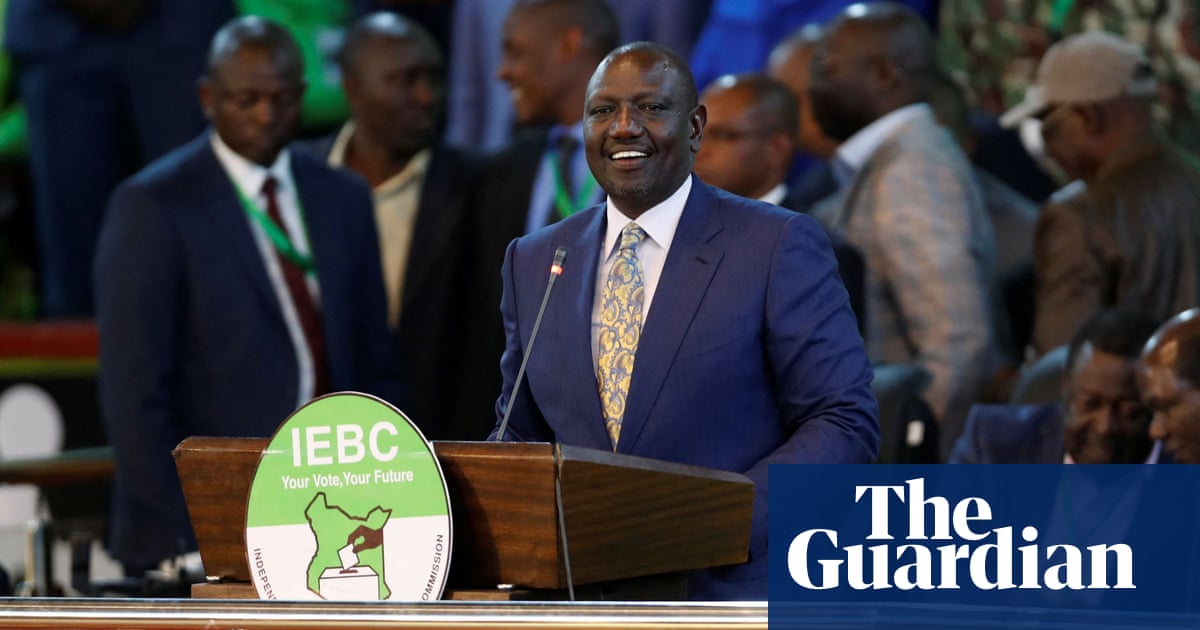 William Ruto declared winner of Kenya presidential election amid dispute