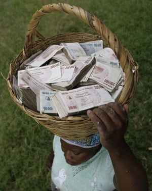 Zimbabwe S Trillion Dollar Note From Worthless Paper To Hot Investment Money The Guardian