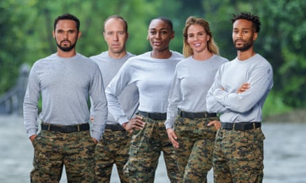 Gareth Gates, Matt Hancock, Perri Shakes-Drayton, Danielle Lloyd and Teddy Soares