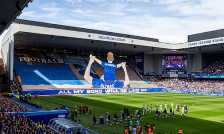 Steve Clarke has Scotland soaring but Premiership has little share in success | Scotland 5 The view before Rangers’ match against Celtic at Ibrox earlier this month