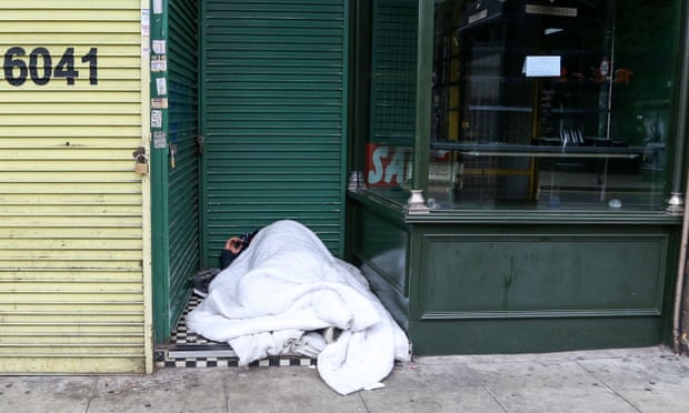 Rough sleeping has grown by 168% since 2010.