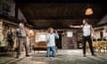 Denis Conway, Chris Walley and Aidan Turner in The Lieutenant of Inishmore.