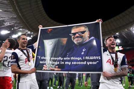 “I don’t usually win things, I ALWAYS win things in my second year.”