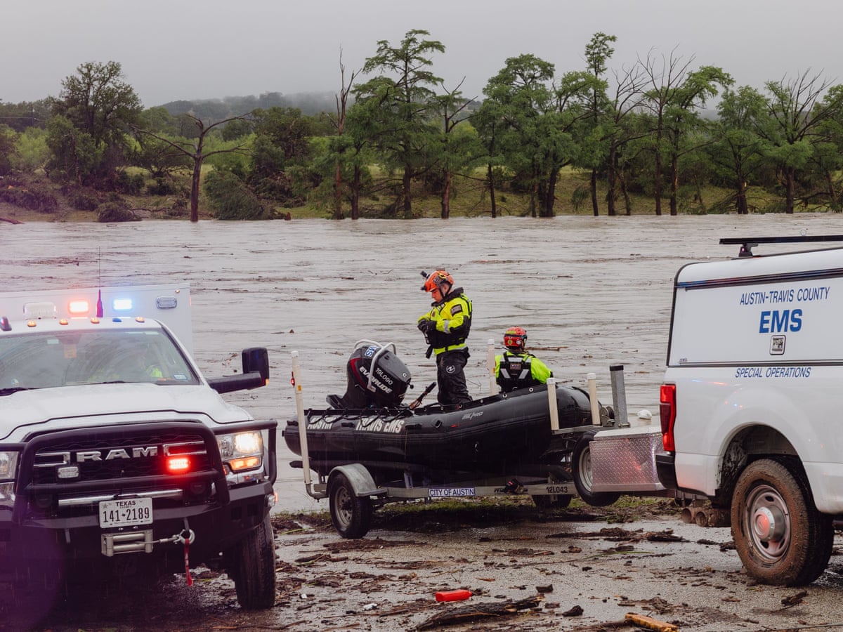 Texas flooding latest: 43 dead, including 15 children, as search for some two dozen girls continues – as it happened | Texas floods 2025 | The Guardian