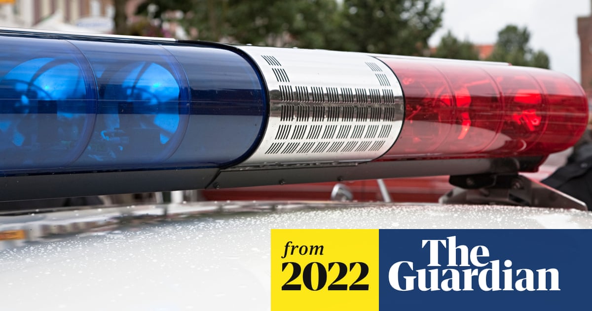 Video shows train hitting Colorado police car with person handcuffed inside
