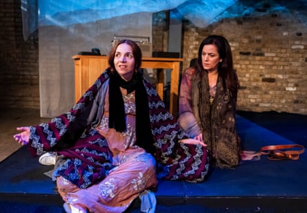 Eugenie Bouda and Lisa Zahra in Safe Haven.