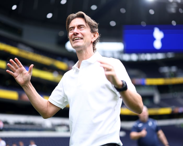 Tottenham only want players who wear club’s ‘fantastic badge’, says Frank
