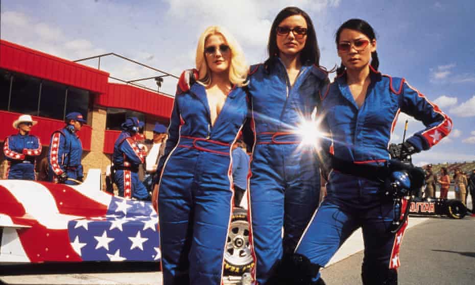 Heaven-sent dialogue ... Charlie’s Angels, starring Drew Barrymore, Cameron Diaz and Lucy Liu, is a rare example of an action movie in which women get most of the lines.