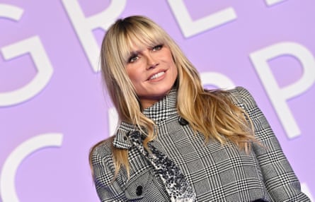 Heidi Klum aux Green Carpet Fashion Awards