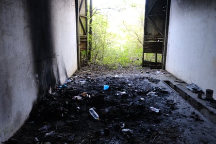 Burnt belongings