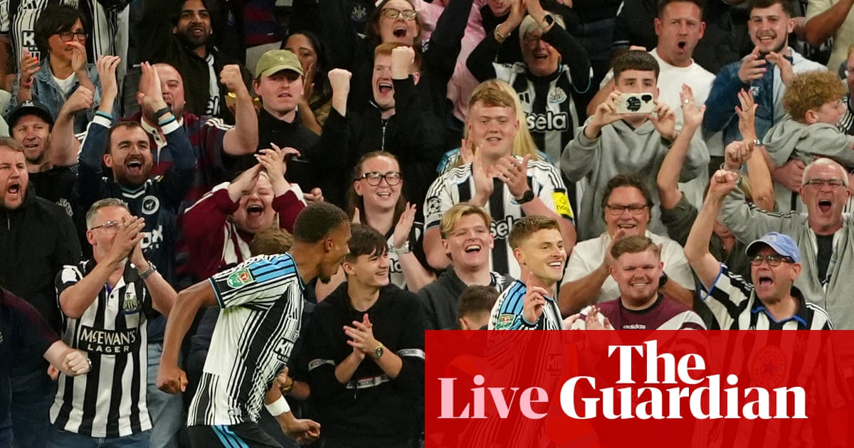 Newcastle v West Brom, Tottenham v Charlton, Preston v Everton: Carabao Cup – live