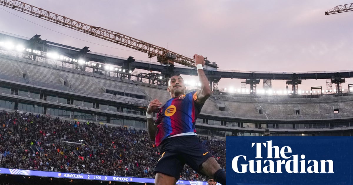 Raphinha Answers Ballon d'Or Snub with Brace as Barcelona Rout Feyenoord 5-1