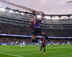 Barcelona defeats Feyenoord 5-1 in opening Champions League match