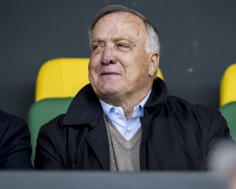 Advocaat, 78, is back — and making history — Dick Advocaat watching the Eredivisie match between Fortuna Sittard and Feyenoord