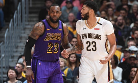 Will The Lebron James Anthony Davis Axis Turn The Lakers From Losers To Champs Los Angeles Lakers The Guardian