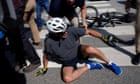 ‘I’m good’: Joe Biden falls off bike during Delaware ride with first lady
