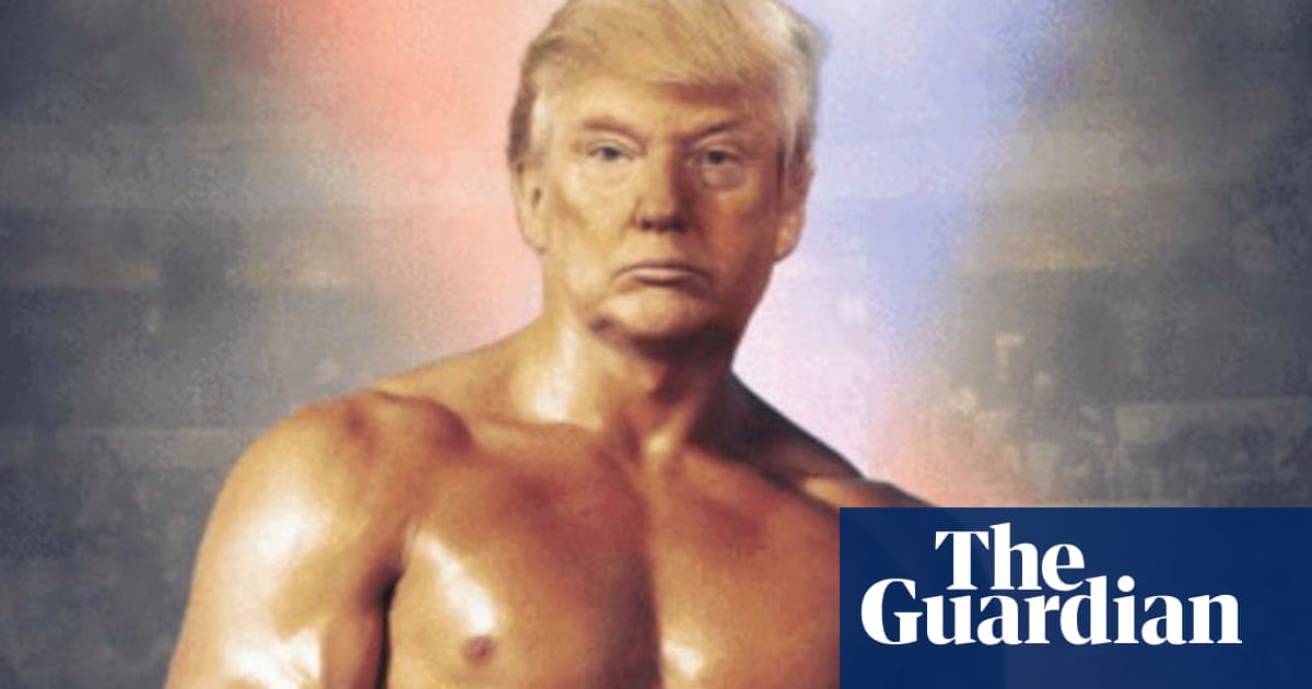 Trump Posted A Picture Of Himself As Rocky No One Knows What To Make Of It Donald Trump The Guardian
