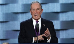 Michael Bloomberg speaks at the Democratic National Convention in Philadelphia last year.