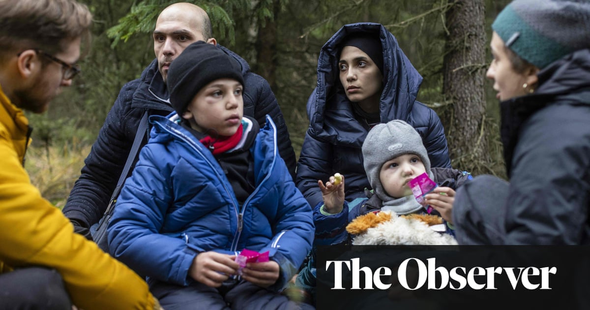 On the frozen frontiers of Europe with the migrants caught in a lethal game