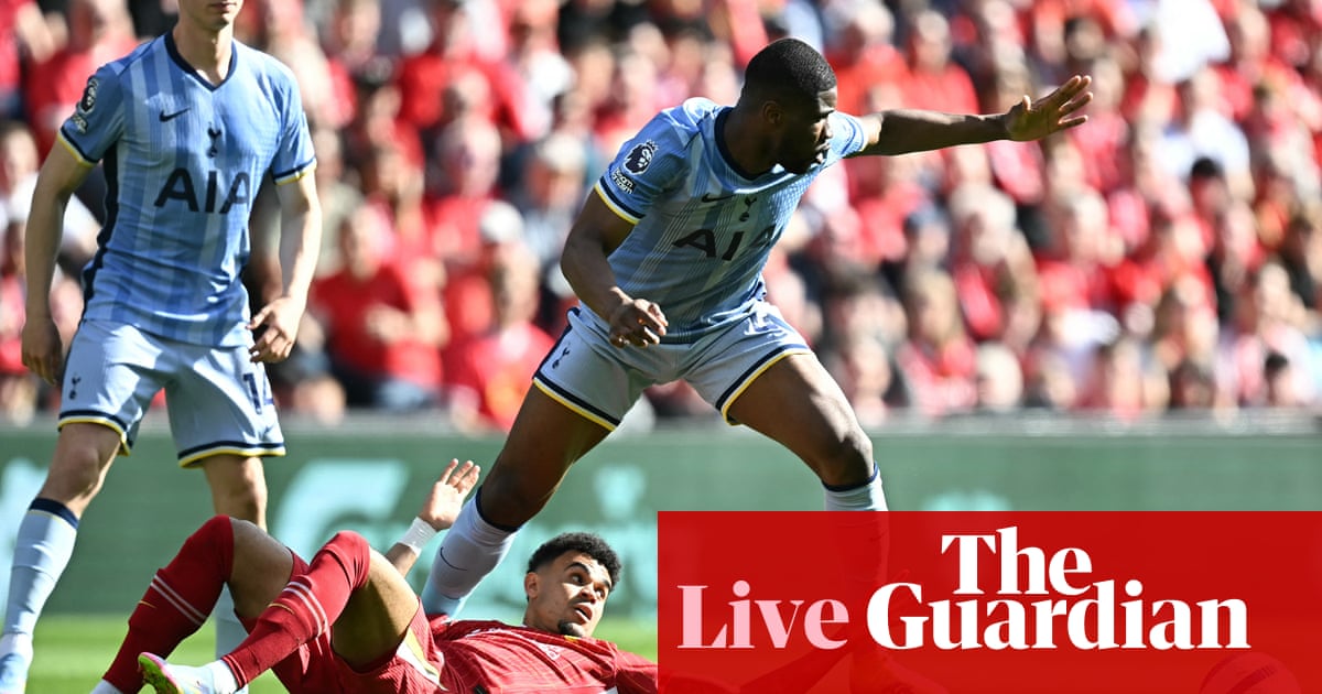 Liverpool v Tottenham: Premier League – live Liverpool v Tottenham: Premier League – live