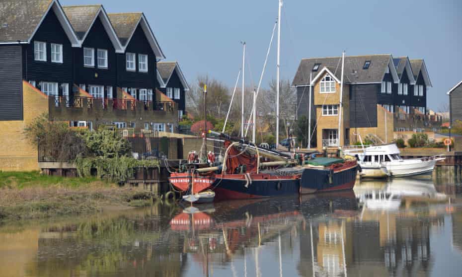 Faversham, in Kent, is in the borough of Swale, one of the areas said to be most at risk of sea level rise. 